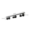 Downlight 1047PL_K, 6 luces, negro