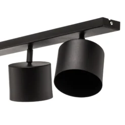 Downlight 1047PL_K, 6 luces, negro