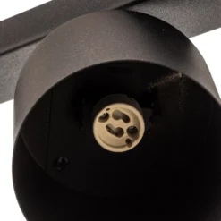 Downlight 1047PL_K, 6 luces, negro