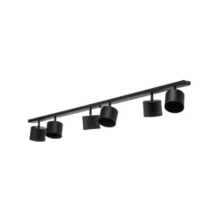 Downlight 1047PL_K, 6 luces, negro