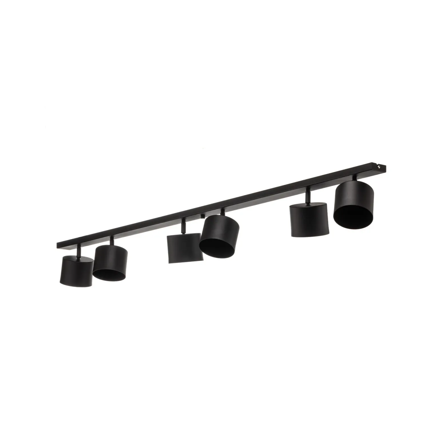 Downlight 1047PL_K, 6 luces, negro