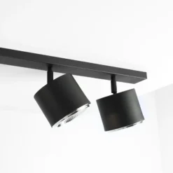 Downlight 1047PL_K, 6 luces, negro