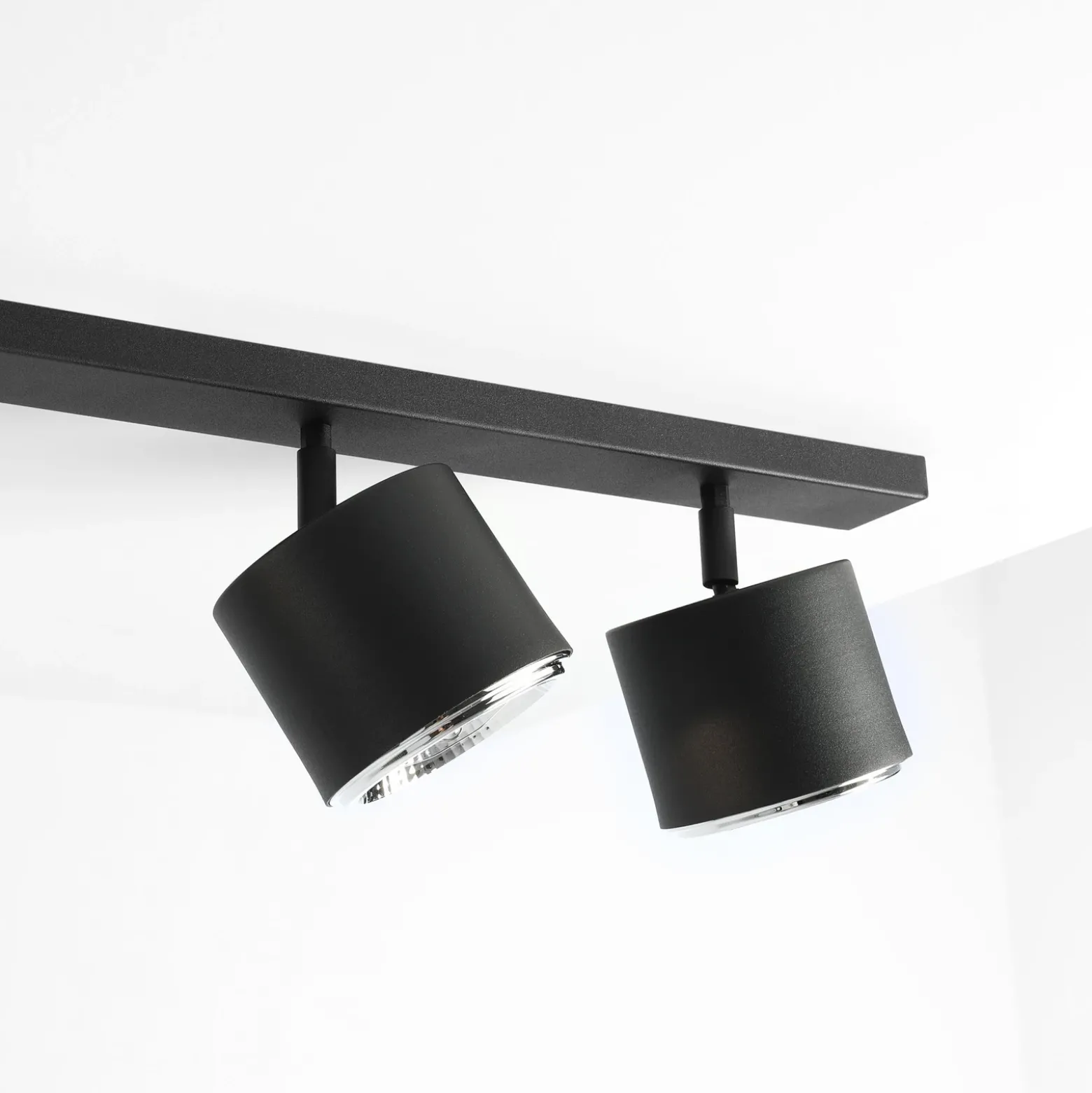 Downlight 1047PL_K, 6 luces, negro