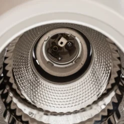 Downlight redondo en blanco, Ø 13,3 cm