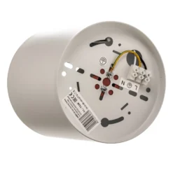 Downlight redondo en blanco, Ø 13,3 cm