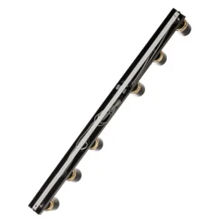 Downlight Reno, 6 luces, negro/dorado