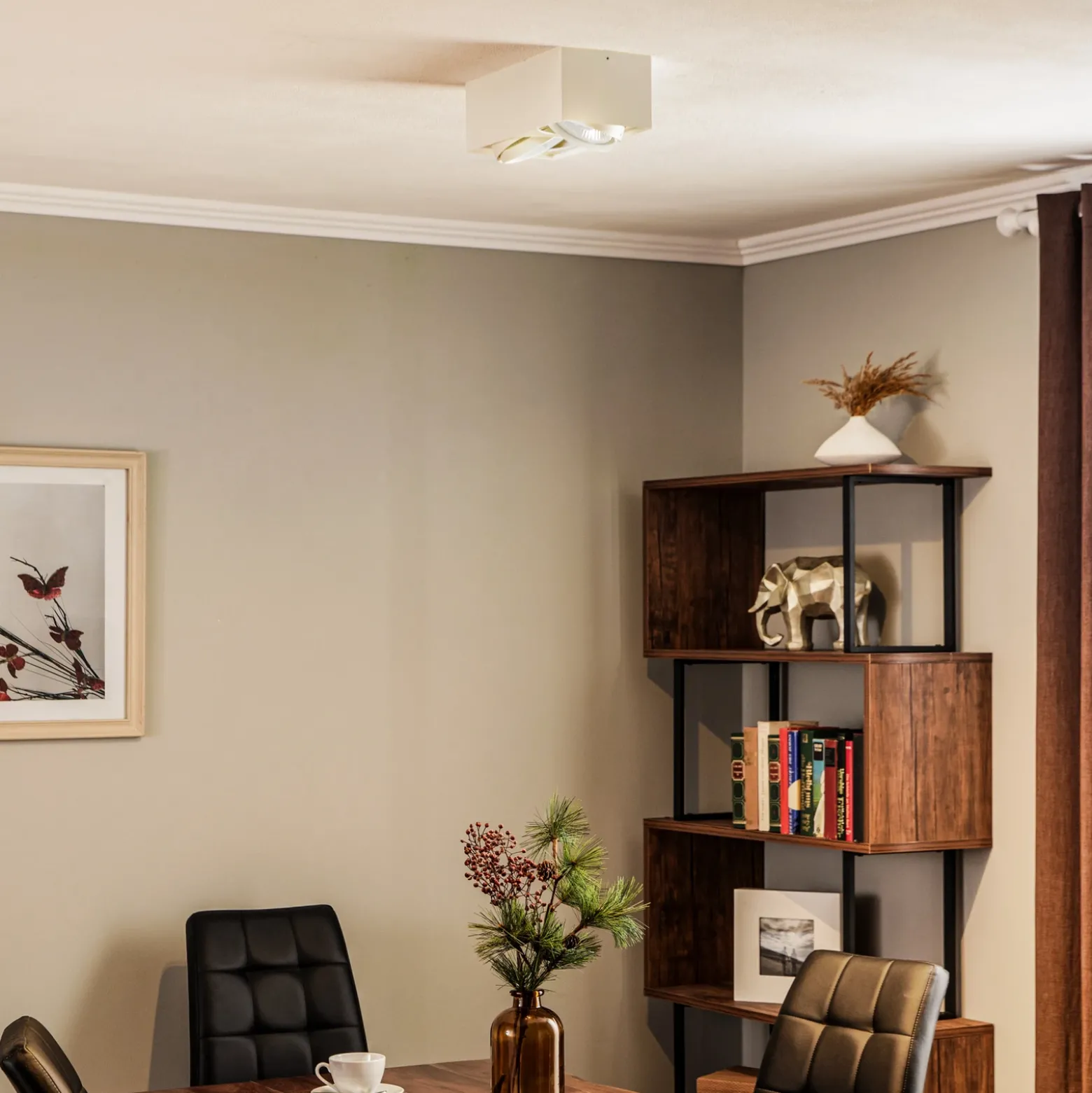 Downlight Ronda, 2 luces, blanco