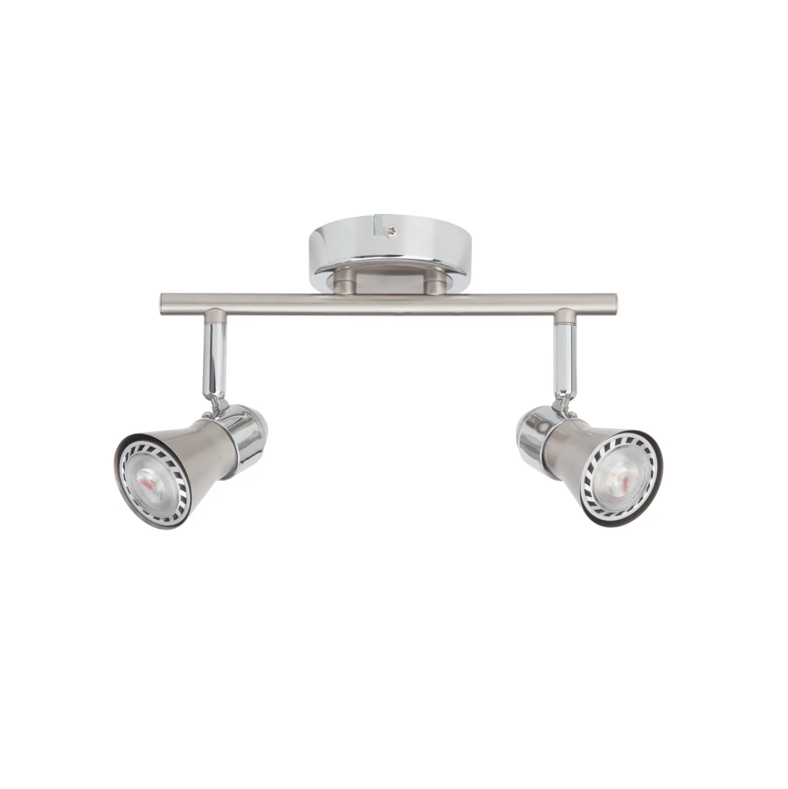 Downlight Sanny, hierro/cromo, anchura 31,5 cm, metal