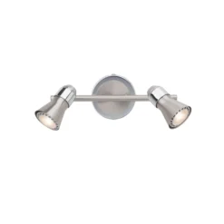 Downlight Sanny, hierro/cromo, anchura 31,5 cm, metal