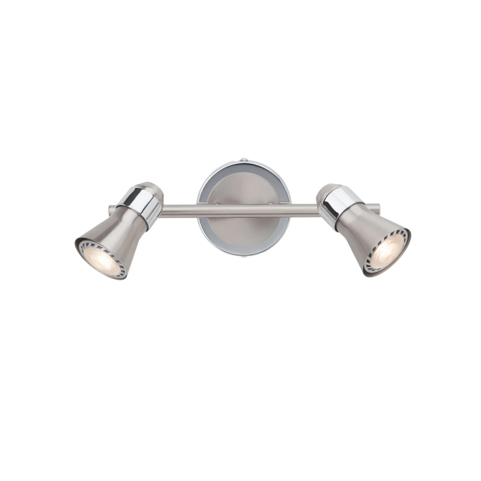 Downlight Sanny, hierro/cromo, anchura 31,5 cm, metal
