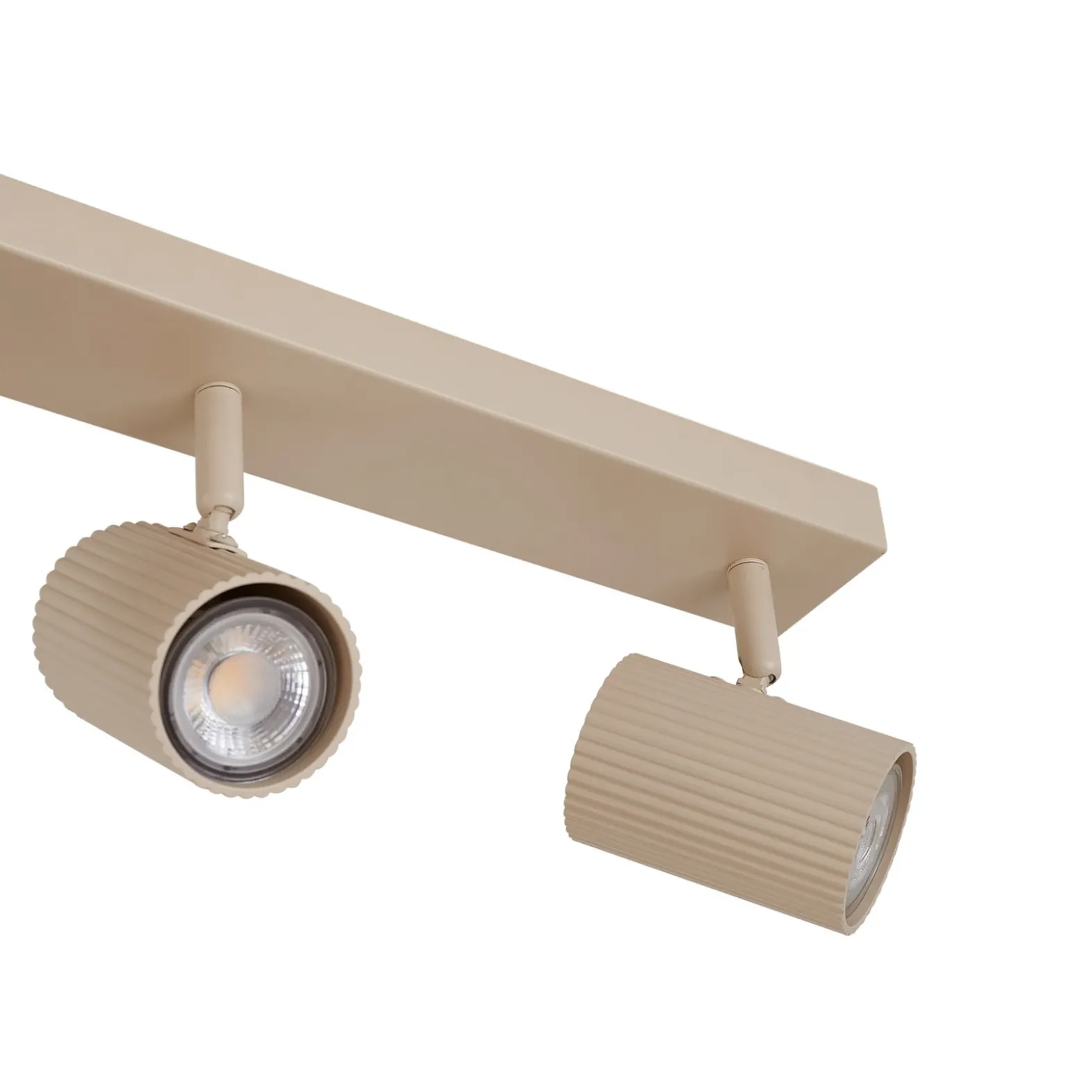 Downlights Lindby Kardis, beige, 3 luces, metal, GU10