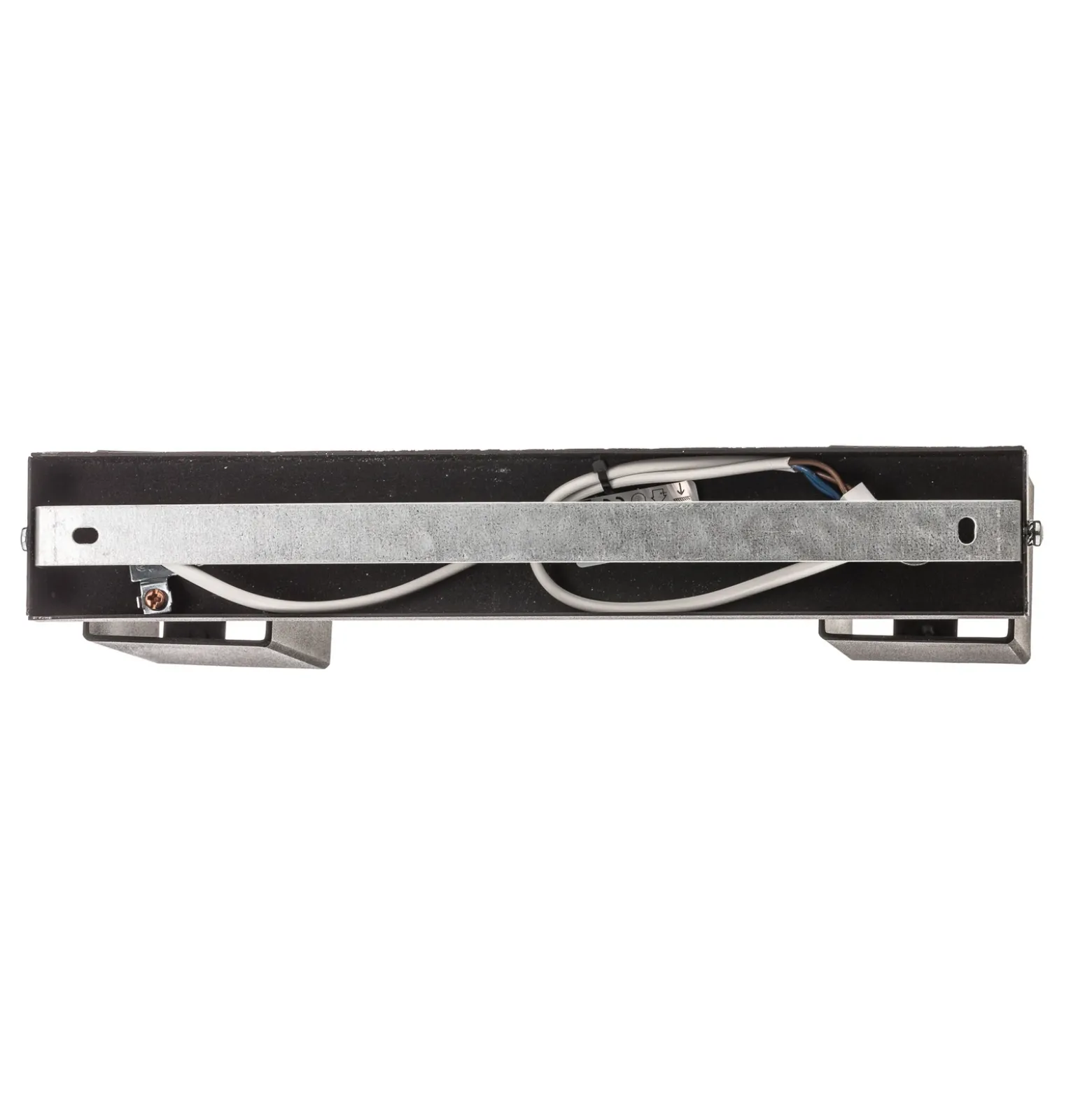 Downlight Square, negro, 2 luces