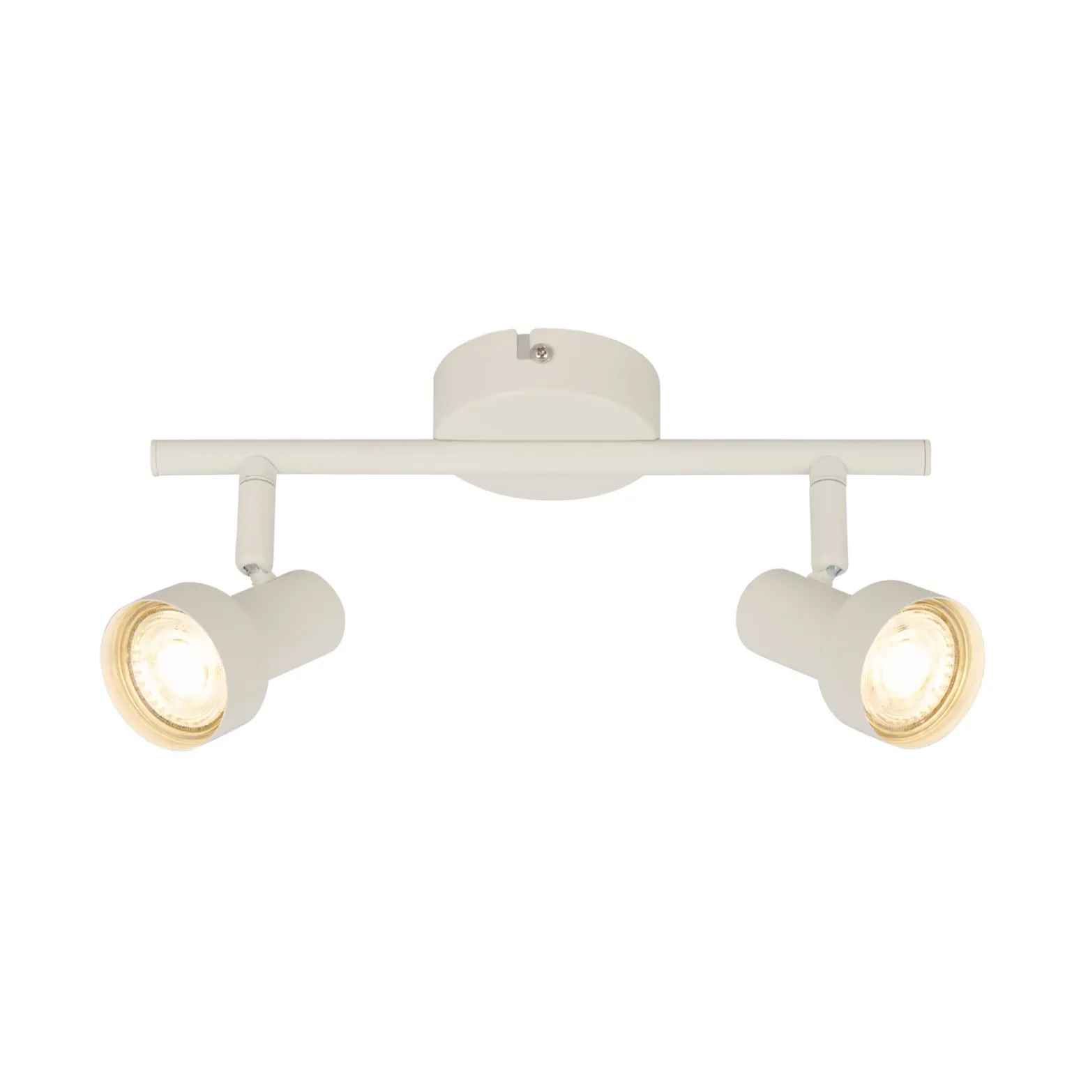 Downlight Tapp, blanco, longitud 28 cm, 2 luces, metal, GU10