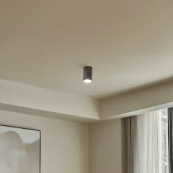 Downlight Top, 1 luz, marrón