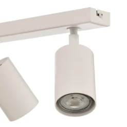 Downlight Zoom, 5 luces, blanco