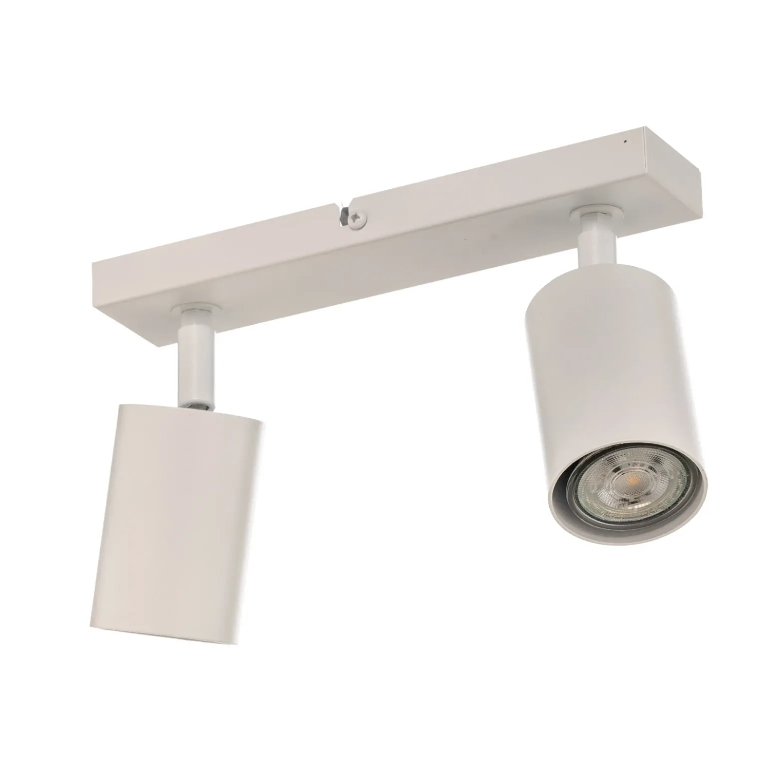 Downlight Zoom, 2 luces, blanco