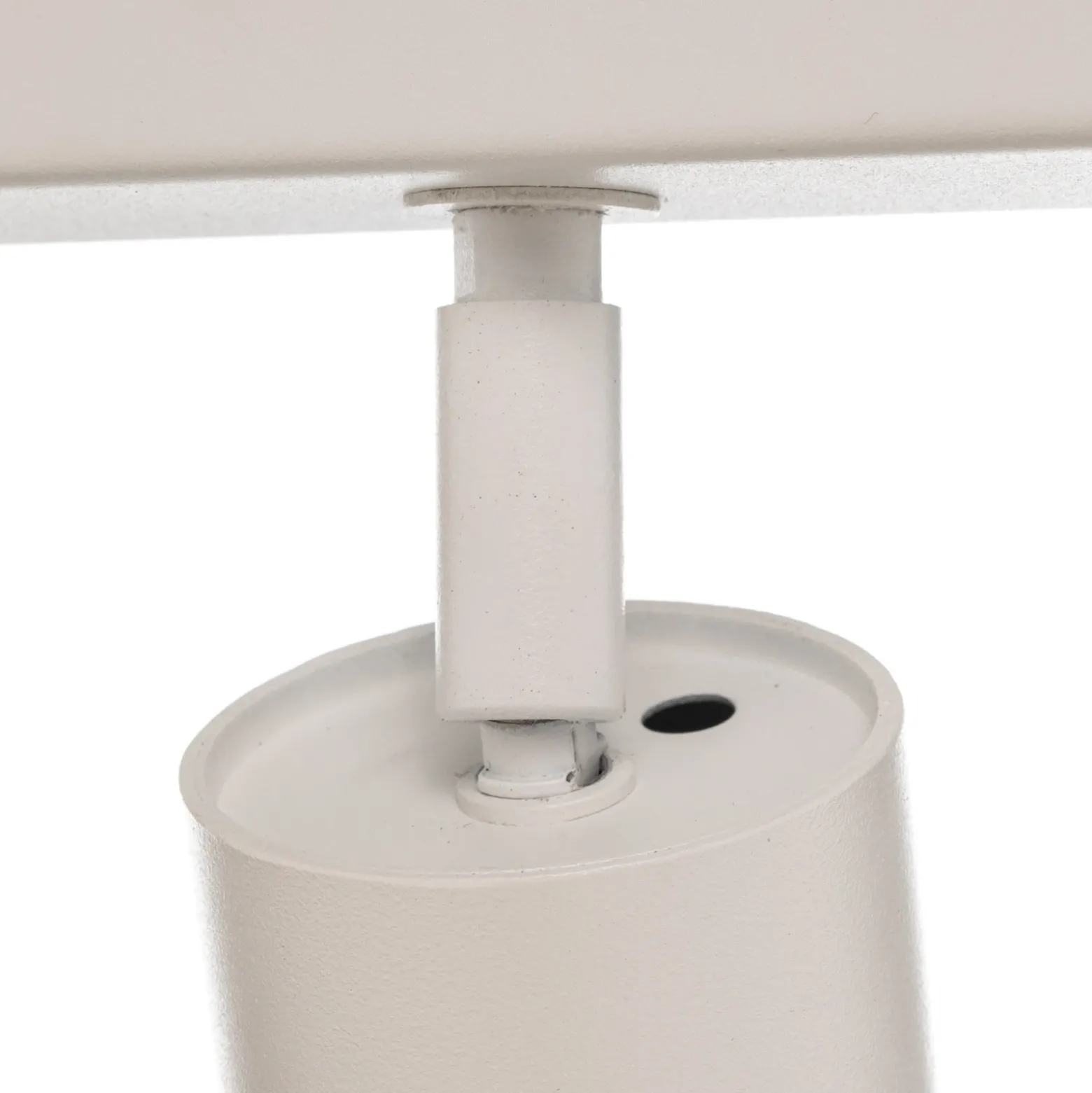 Downlight Zoom, 3 luces, blanco, metal, GU10