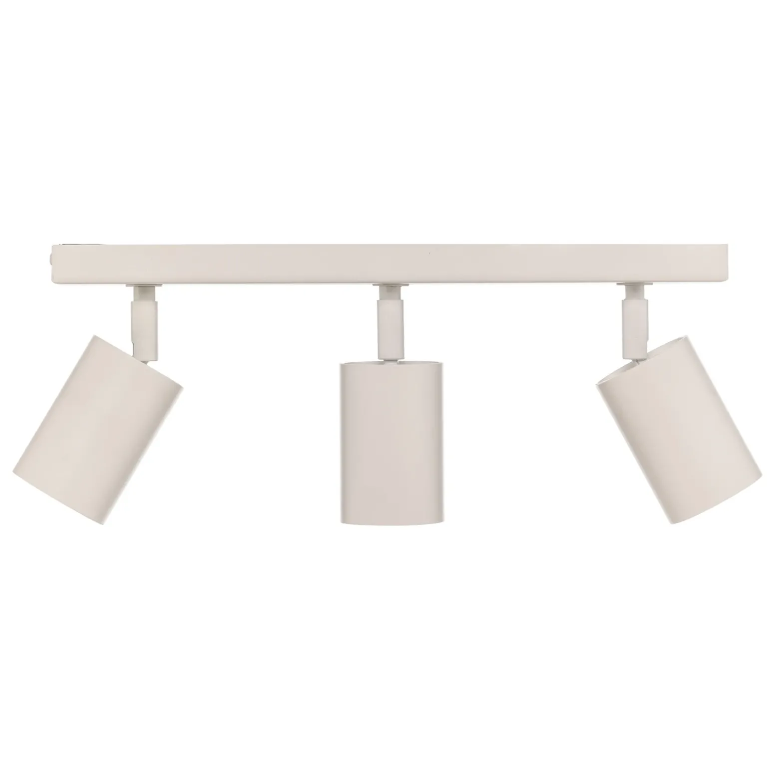 Downlight Zoom, 3 luces, blanco, metal, GU10