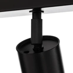 Downlight Zoom, 5 luces, negro