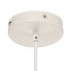 Dyberg Larsen DL45 lámpara colgante metal blanco