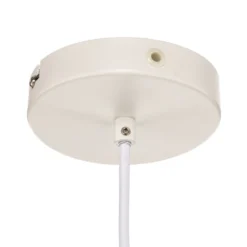 Dyberg Larsen DL45 lámpara colgante metal blanco