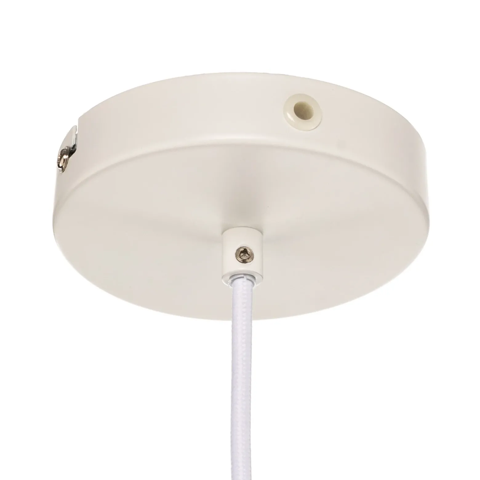 Dyberg Larsen DL45 lámpara colgante metal blanco