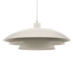 Dyberg Larsen DL45 lámpara colgante metal blanco