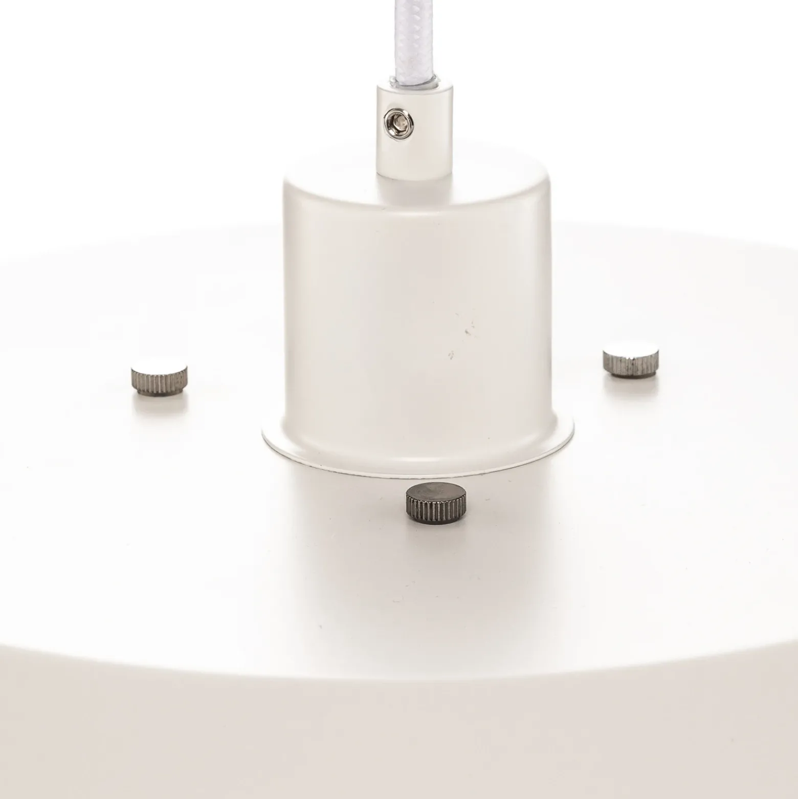 Dyberg Larsen DL45 lámpara colgante metal blanco