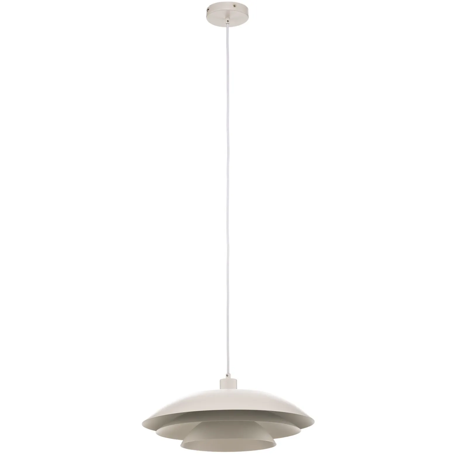 Dyberg Larsen DL45 lámpara colgante metal blanco