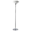Dyberg Larsen DL31 lámpara de pie vidrio cromo