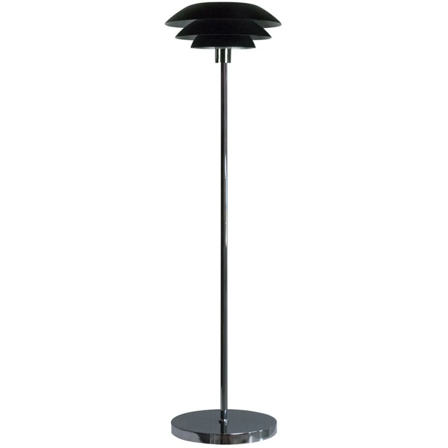 Dyberg Larsen DL31 lámpara pie metal Ø 31cm negro