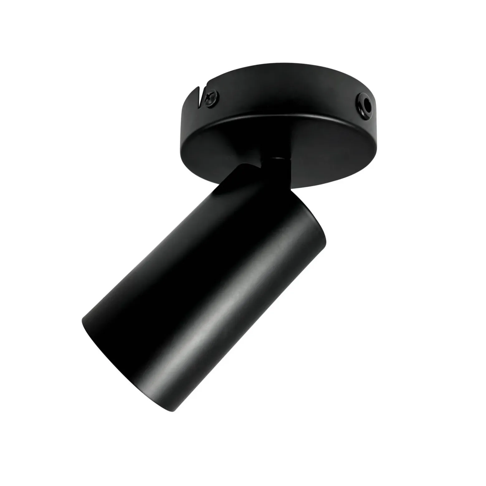 Dyberg Larsen downlight de techo Modern, negro, longitud 14 cm