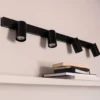 Dyberg Larsen downlight de techo Modern, negro, longitud 95 cm