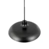 Dyberg Larsen lámpara colgante Ava, negro, metal, Ø 44 cm
