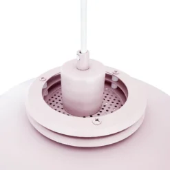Dyberg Larsen lámpara colgante Ejka mini, rosa, Ø 30 cm, metal