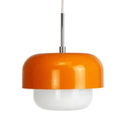 Dyberg Larsen Lámpara colgante Haipot, naranja