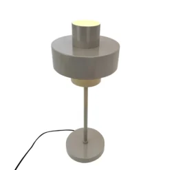 Dyberg Larsen lámpara de mesa Stoke, gris, altura 49,5 cm