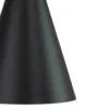 Dyberg Larsen Miles lámpara colgante, negro, Ø 20 cm, metal