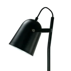 Dyberg Larsen Oslo lámpara de pie de metal, negro