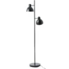 Dyberg Larsen Skagen 2 lámpara pie 2 luces negro