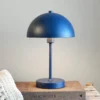 Dyberg Larsen Stockholm lámpara de mesa recargable, azul