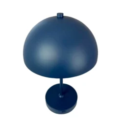 Dyberg Larsen Stockholm lámpara de mesa recargable, azul
