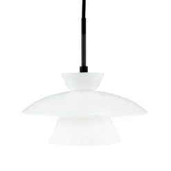 Dyberg LARSEN Valby lámpara colgante de cristal, Ø 20cm