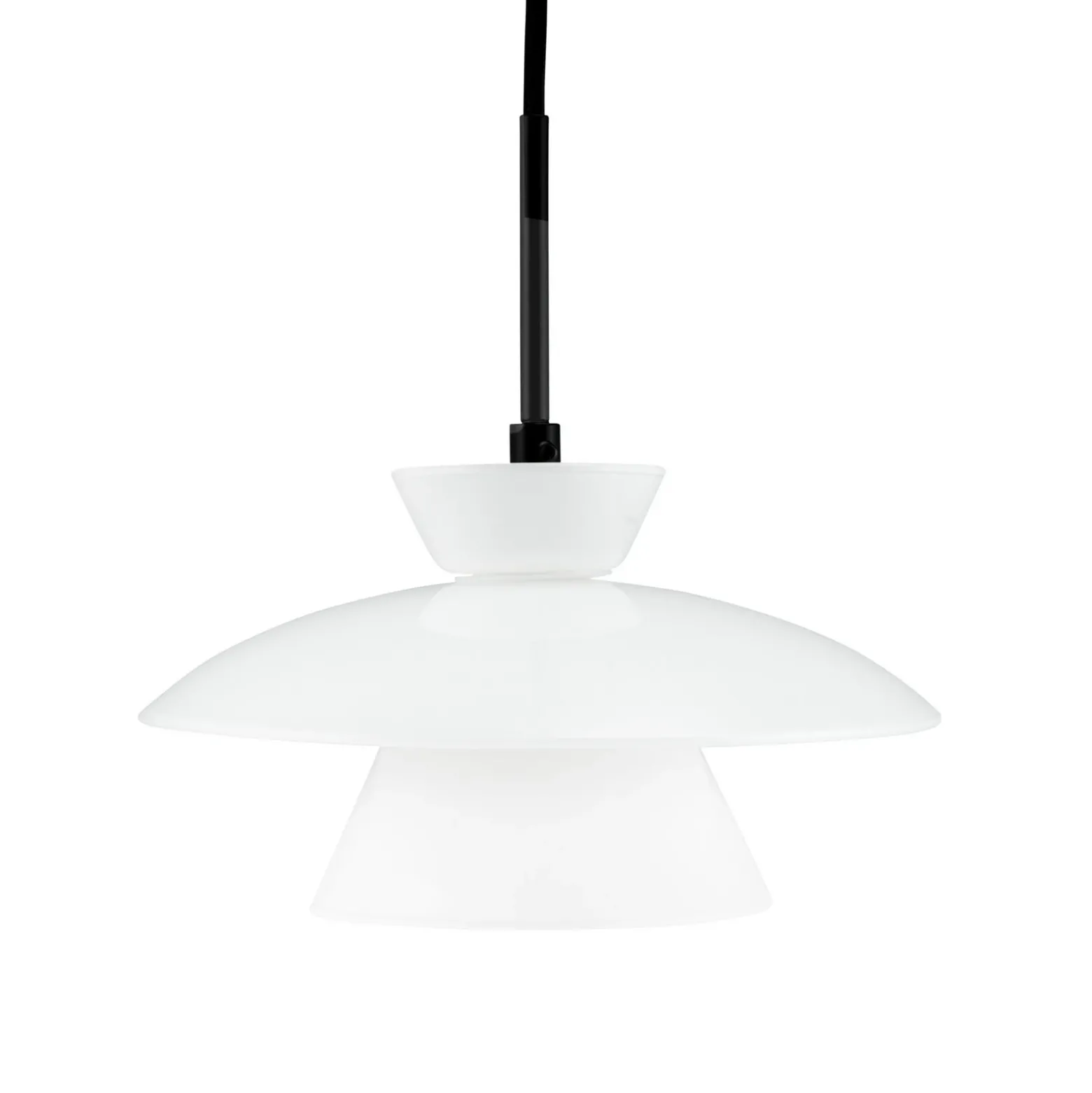 Dyberg LARSEN Valby lámpara colgante de cristal, Ø 20cm