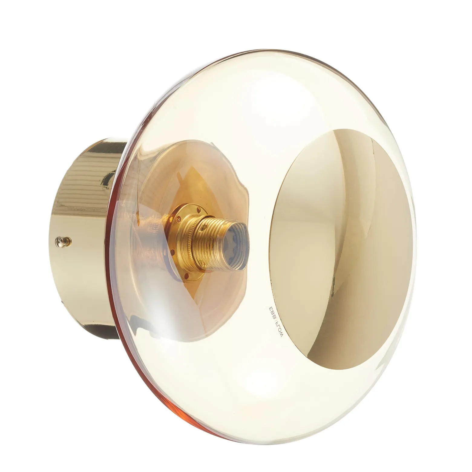 EBB & FLOW Horizon casquillo oro/oro humo Ø 21cm