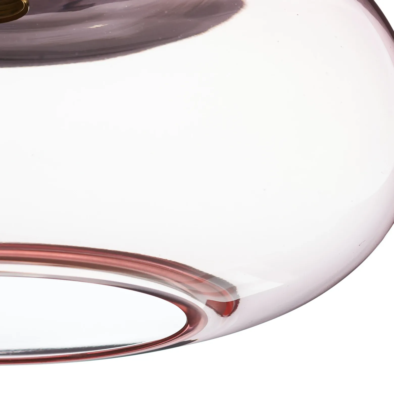 EBB & FLOW Horizon lámpara colgante rosa-oro Ø36cm