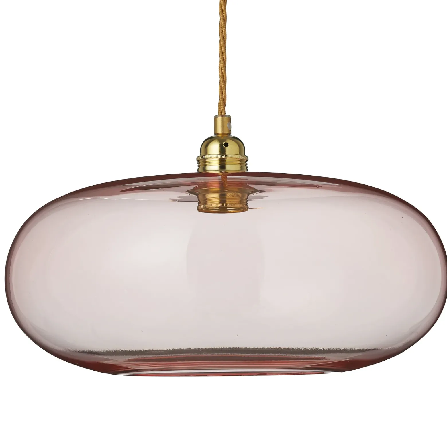 EBB & FLOW Horizon lámpara colgante rosa-oro Ø36cm