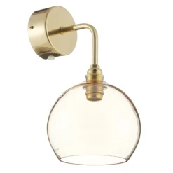 EBB & FLOW Rowan aplique oro pantalla oro-humo