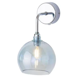EBB & FLOW Rowan aplique plata pantalla azul