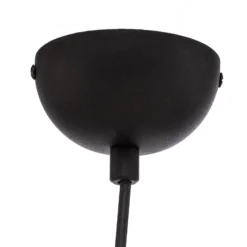 Efe 2155 lámpara colgante, pantalla de cristal ahumado, Ø15cm